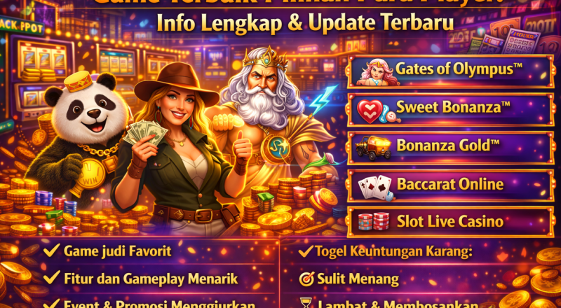 Game Terbaik Pilihan Para Player: Info Lengkap & Update Terbaru